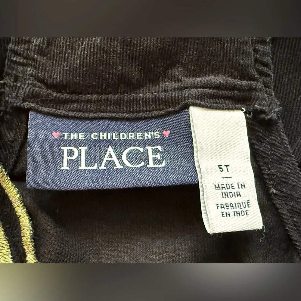The Childrenās Place Corduroy Jumper Dress ā Size 5T - Picture 3 of 3